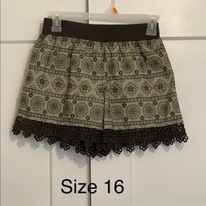 Matilda Jane Tween Shorts